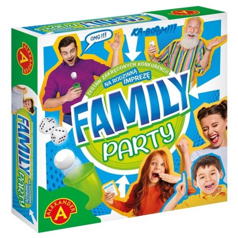 Zestaw gier imprezowyvh Family Party ALEX Zestaw gier imprezowyvh Family Party ALEX