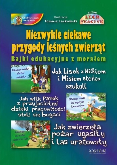 Niezwykłe ciekawe przygody leśnych zwierząt BR Niezwykłe ciekawe przygody leśnych zwierząt BR