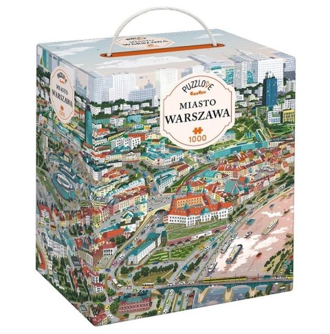 Puzzlove CzuCzu Miasto Warszawa 1000 el. puzzle Puzzlove CzuCzu Miasto Warszawa 1000 el. puzzle