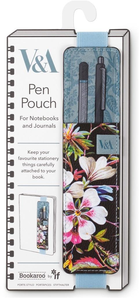 Bookaroo Pen Pouch uchwyt Kilburn Black Floral Bookaroo Pen Pouch uchwyt Kilburn Black Floral