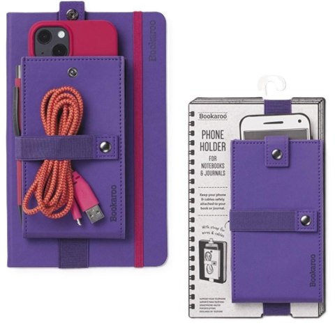 Bookaroo Phone Holder fiolet uchwyt na smartfon Bookaroo Phone Holder fiolet uchwyt na smartfon