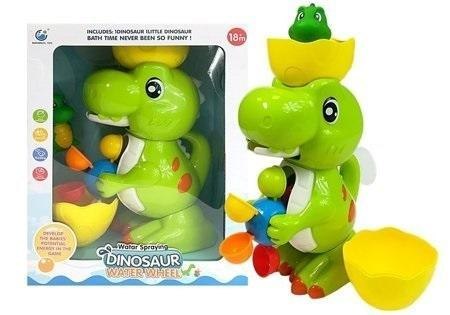 Kąpielowy dinozaur młynek tryskający wodą Kąpielowy dinozaur młynek tryskający wodą