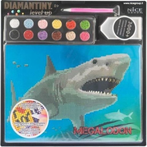 Mozaika diamentowa Level Up - Megalodon Mozaika diamentowa Level Up - Megalodon