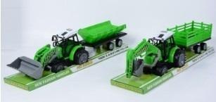 Traktor z przyczepą Traktor z przyczepą