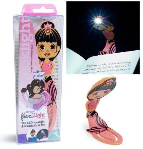 Flexilight Pals Mermaid Pink - Lampka do książki Flexilight Pals Mermaid Pink - Lampka do książki