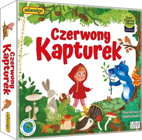Gra planszowa - Czerwony Kapturek Gra planszowa - Czerwony Kapturek