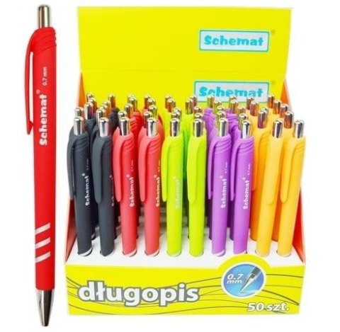Długopis 0,7mm niebieski (50szt) Długopis 0,7mm niebieski (50szt)