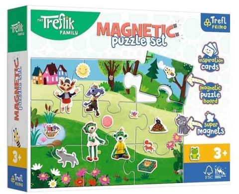 Puzzle magnetyczne Treflikowy dzień TREFL Puzzle magnetyczne Treflikowy dzień TREFL