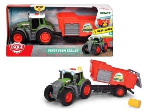 FARM Traktor z przyczepą 26cm FARM Traktor z przyczepą 26cm