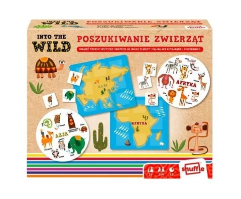 Into the Wild - Poszukiwanie zwierząt CARTAMUNDI Into the Wild - Poszukiwanie zwierząt CARTAMUNDI