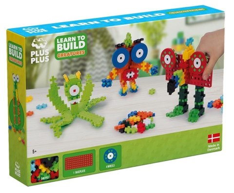 Klocki Plus-Plus Naucz się budować potworki 240el. Klocki Plus-Plus Naucz się budować potworki 240el.
