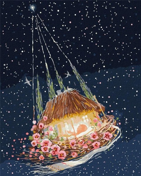Malowanie po numerach - Kolebka 40x50cm Malowanie po numerach - Kolebka 40x50cm