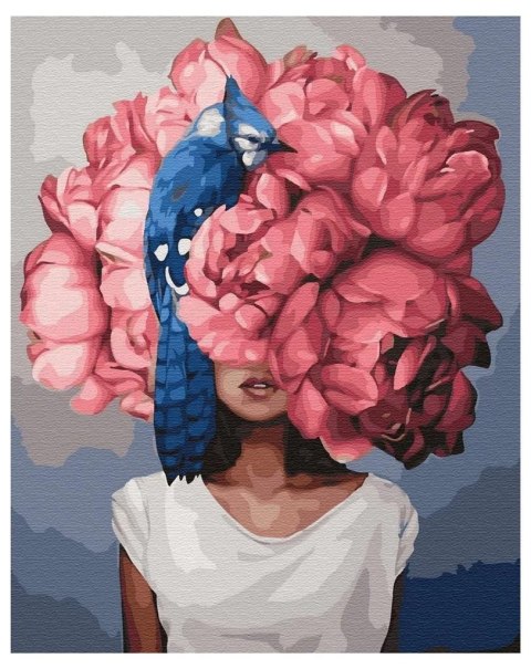 Malowanie po numerach - Piwonie. Amy Judd 40x50cm Malowanie po numerach - Piwonie. Amy Judd 40x50cm