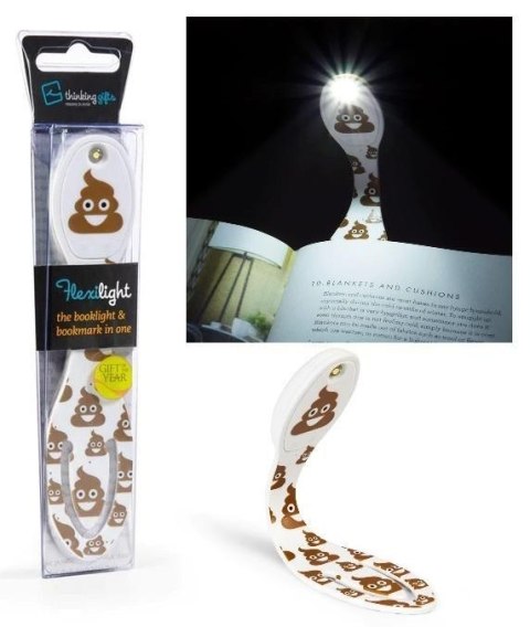 Flexilight Poo - Lampka do książki - Kupa Flexilight Poo - Lampka do książki - Kupa