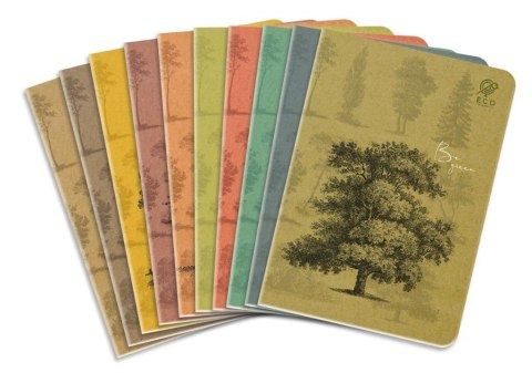 Zeszyt A5/80K kratka By Nature - Forrest (10szt) Zeszyt A5/80K kratka By Nature - Forrest (10szt)