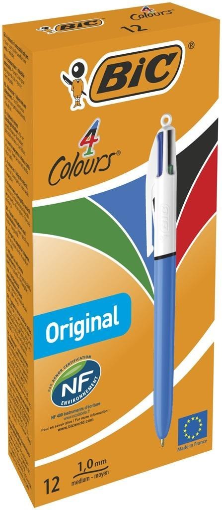 Długopis 4 Colours Medium mix (12szt) BIC Długopis 4 Colours Medium mix (12szt) BIC