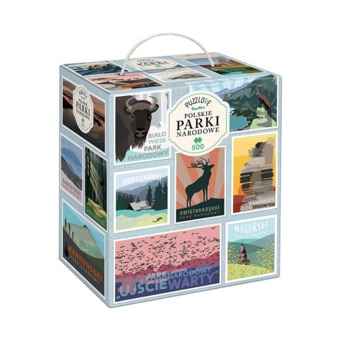 Puzzlove CzuCzu Polskie Parki narodowe 500 el. Puzzlove CzuCzu Polskie Parki narodowe 500 el.