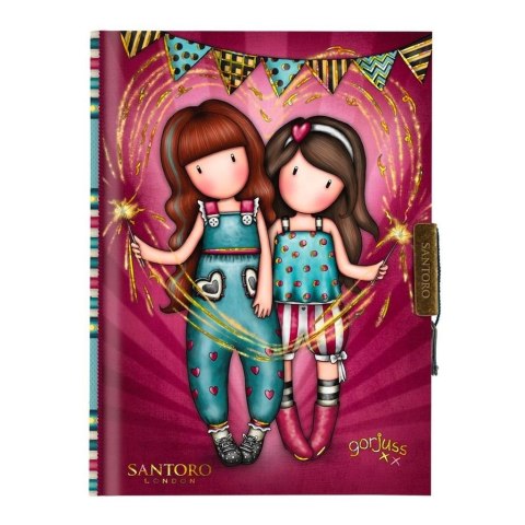 Zamykany Notes Gorjuss Fairground Fireworks Zamykany Notes Gorjuss Fairground Fireworks