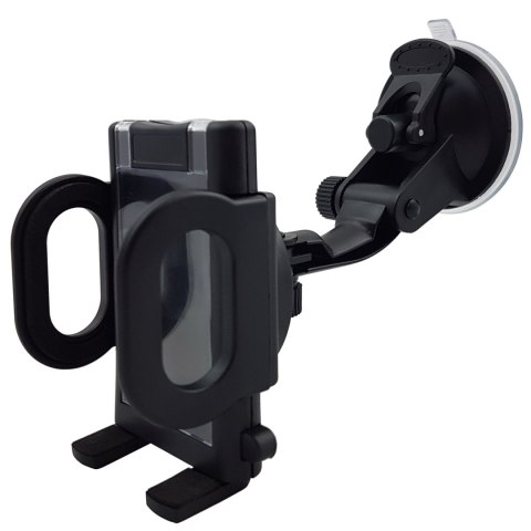 Uchwyt na telefon z ładowarką i przewodem USB Uchwyt na telefon z ładowarką i przewodem USB
