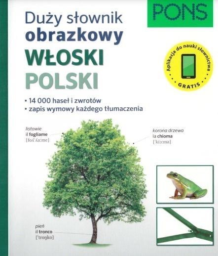 Duży słownik obrazkowy Włoski PONS Duży słownik obrazkowy Włoski PONS