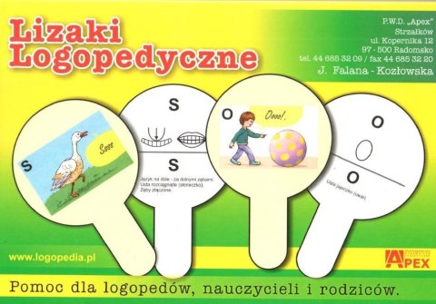 Lizaki Logopedyczne Lizaki Logopedyczne