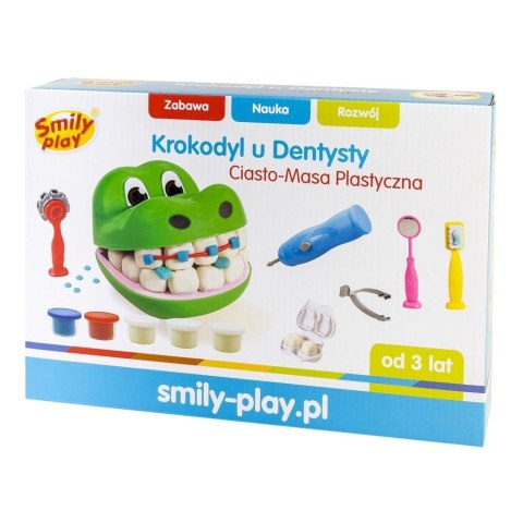 Ciasto-masa Krokodyl u Dentysty Ciasto-masa Krokodyl u Dentysty
