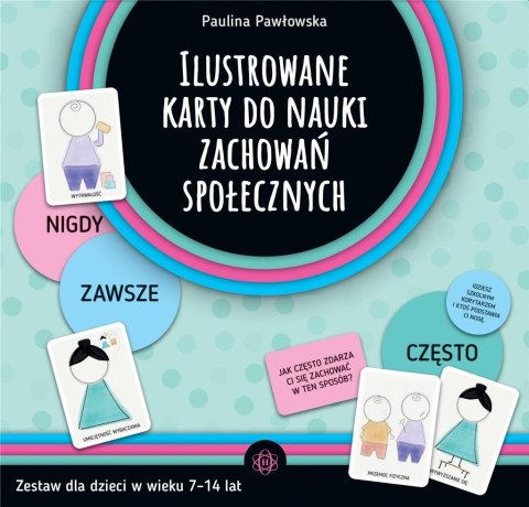 Ilustrowane karty do nauki zachowań społecznych Ilustrowane karty do nauki zachowań społecznych