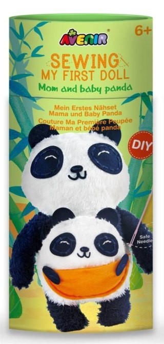 Moja pierwsza lalka do uszycia - Panda