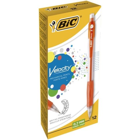 Ołówek automatyczny Velocity 0.7mm (12szt) BIC Ołówek automatyczny Velocity 0.7mm (12szt) BIC