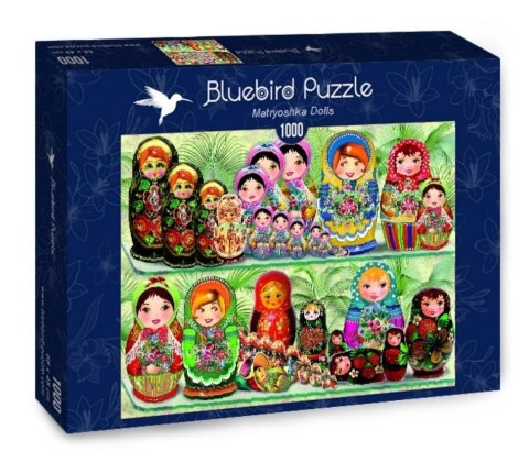 Puzzle 1000 Rosyjskie laleczki-Matryjoszki Puzzle 1000 Rosyjskie laleczki-Matryjoszki