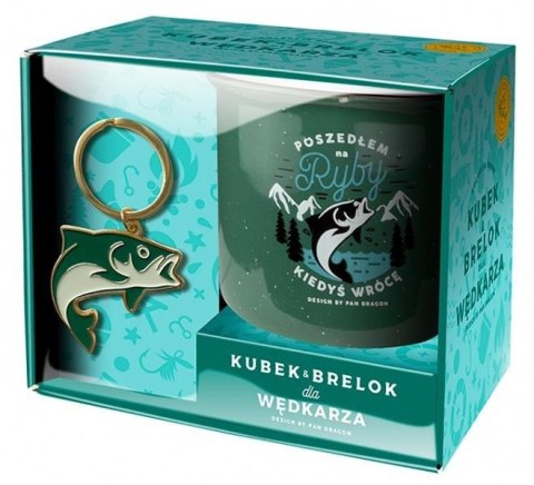 Zestaw kubek + brelok Hobby-Ryby Zestaw kubek + brelok Hobby-Ryby