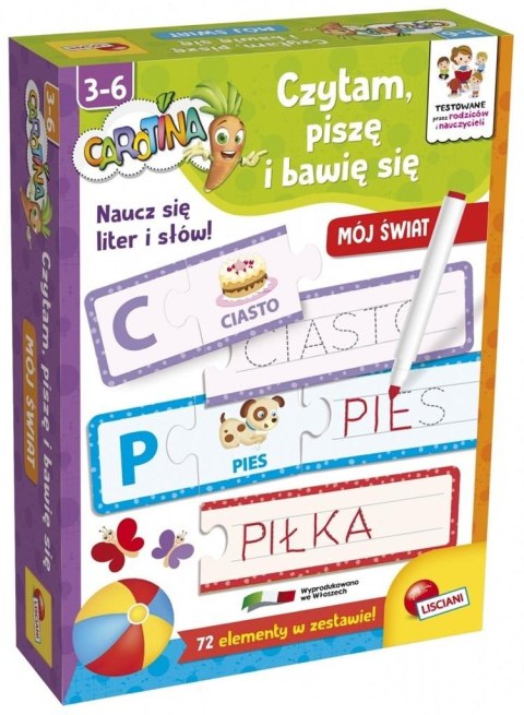Carotina - Czytam, piszę i bawię się - Mój Świat Carotina - Czytam, piszę i bawię się - Mój Świat
