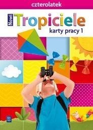 Nowi Tropiciele Czterolatek. Karty pracy cz.1 WSIP