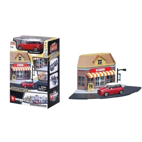 Street Fire Bburago City Kiosk Store 1:43 BBURAGO Street Fire Bburago City Kiosk Store 1:43 BBURAGO