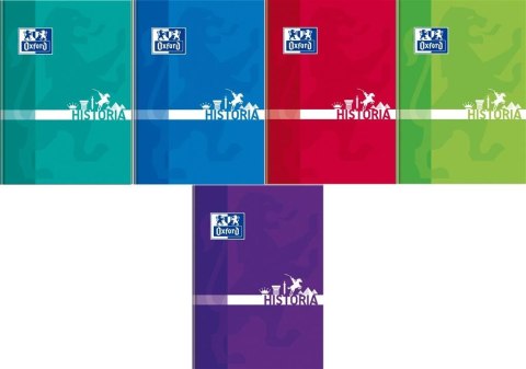 Brulion A5/80K kratka Historia (5szt) OXFORD Brulion A5/80K kratka Historia (5szt) OXFORD