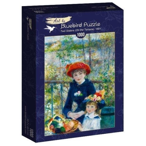 Puzzle 1000 Dwie siostry na tarasie, Renoir, 1881 Puzzle 1000 Dwie siostry na tarasie, Renoir, 1881