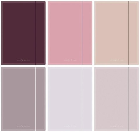 Teczka z gumką A4+ nude (10szt) Teczka z gumką A4+ nude (10szt)
