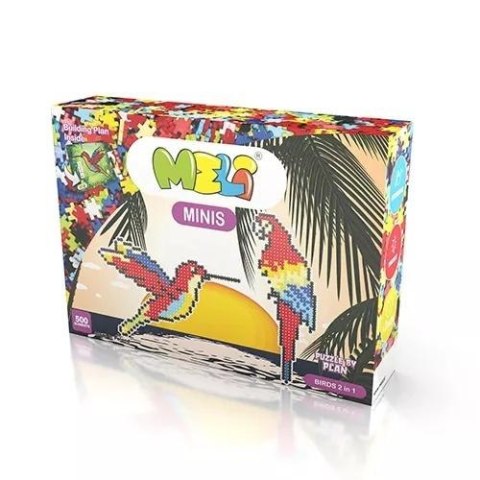 Klocki Meli Minis Birds 2w1 Klocki Meli Minis Birds 2w1