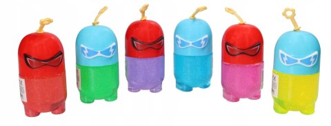 Duży slime GLUT w słoiczku MINION w okularach 7859 Duży slime GLUT w słoiczku MINION w okularach 7859