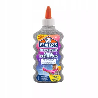 Klej brokatowy Elmers 2077255 srebrny 177 ml