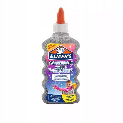 Klej brokatowy Elmers 2077255 srebrny 177 ml Klej brokatowy Elmers 2077255 srebrny 177 ml