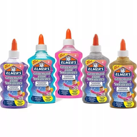 Klej brokatowy Elmers 2077255 srebrny 177 ml Klej brokatowy Elmers 2077255 srebrny 177 ml