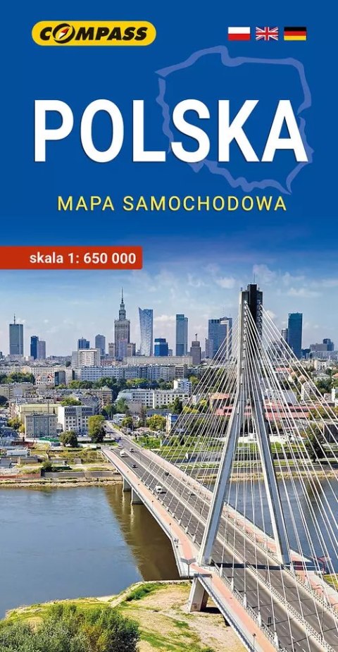 Polska - mapa samochodowa Polska - mapa samochodowa