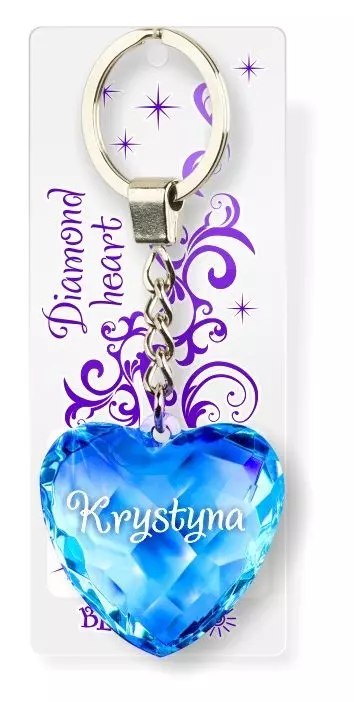 BE HAPPY 222669 BRELOK DIAMENTOWE SERCE KRYSTYNA BE HAPPY 222669 BRELOK DIAMENTOWE SERCE KRYSTYNA