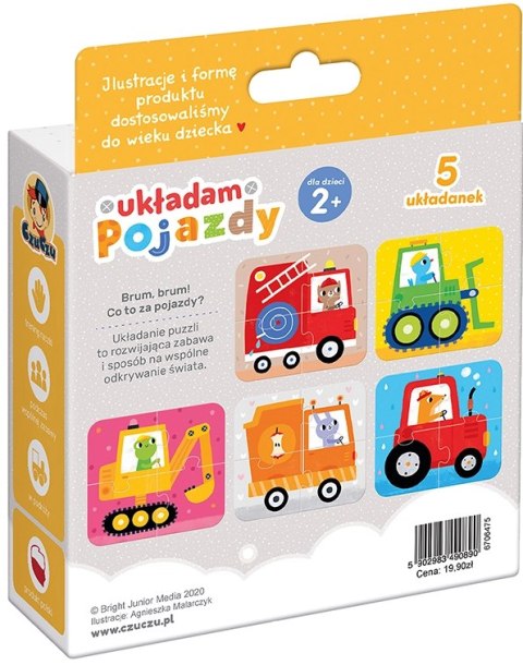 CzuCzu. Układam pojazdy