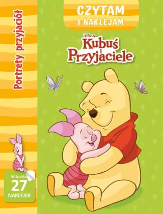 Disney Kubuś i Przyjaciele. Czytam i naklejam. Portrety przyjaciół