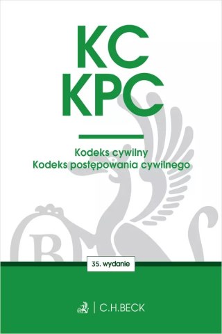 KC. KPC. Kodeks cywilny. Kodeks postępowania cywilnego. Edycja Sędziowska wyd. 35