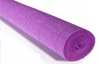 Krepina- Bibuła marszczona Cartotecnica Rossi Odcienie fioletu 590
