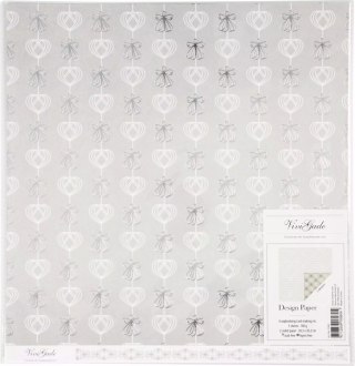 Papier ozdobny Silver angels 30,5x30,5cm 180g 3 arkusze edycja limitowana