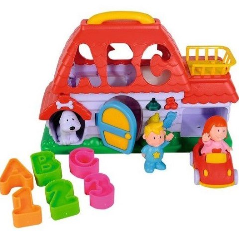Interaktywny Domek Farma ABC Z Sorterem Interaktywny Domek Farma ABC Z Sorterem